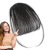 Frange flatteuse le visage : obtenez la forme parfaite du visage avec nos cheveux humains à clipser. Les pattes des deux côtés corrigent les contours du visage, ce qui les rend parfaits pour toutes les formes de visage. Avec un look mignon et ludique, cette frange est sûre de relooker votre style sans effort.