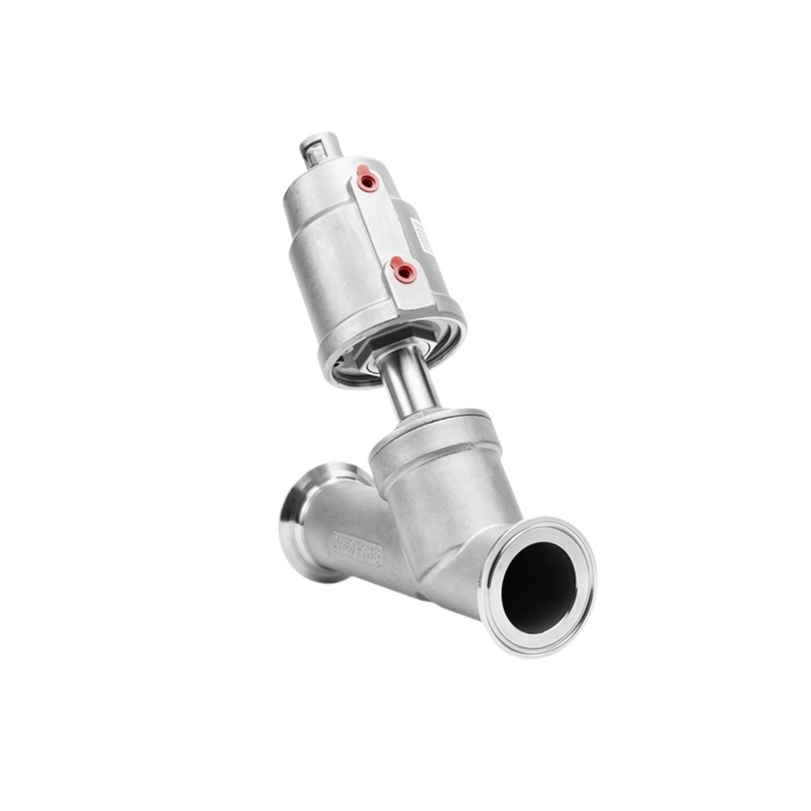 Vanne d'angle à pneu inox 304 pour les environnements industriels thermiques
