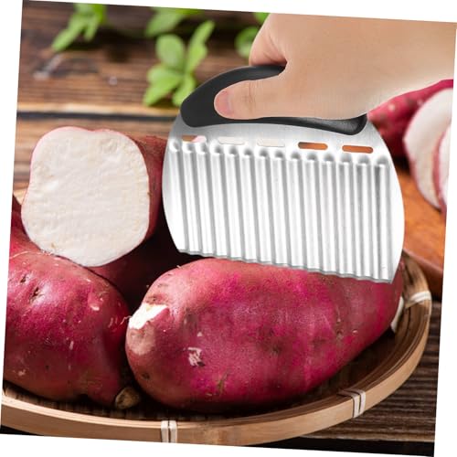 Cortadora Healifty para papas onduladas acero inox miniatura 5