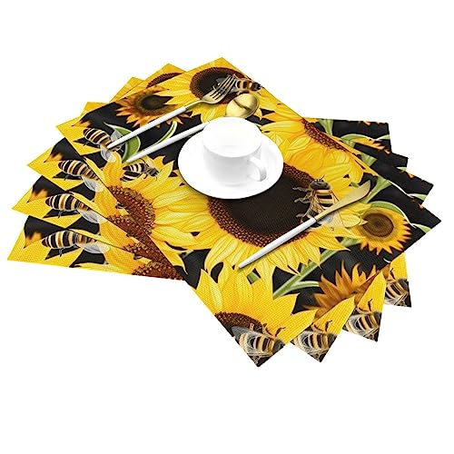 Set de table antitache en PVC lavable pour protéger la table des plats chauds