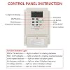 AT1-4000X 220V Single Phase Variable Frequency Drive Single Phase to 3 Phase Converter PWM Control VFD Speed Controller 3 Phase Motor for 3 Phase 4kW AC Motor Controls