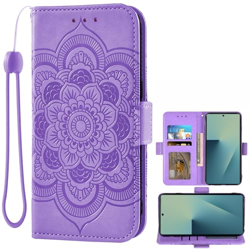 Housse fleur Galaxy Z Fold 7 avec lanière pour un style élégant au quotidien