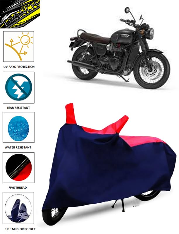 Image of Waterproof Bike Cover for Triumph Bonneville T120