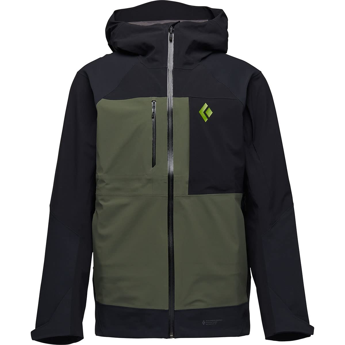 BLACK DIAMOND Equipment - Men's Recon Stretch Pro Shell (as1, alpha, s, regular, regular, Black - Tundra)