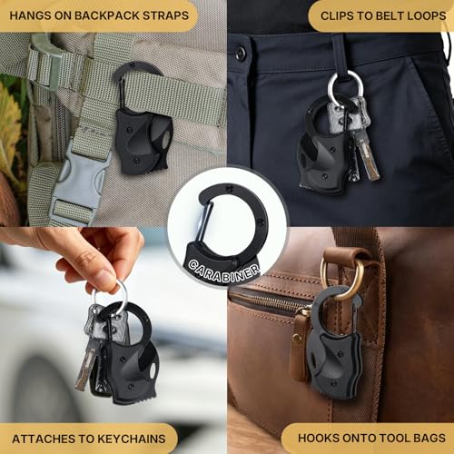 Image of coldown 3 Pack Small Pocket Knife Gifts for Men Women Adults | Folding Knives Gadgets with 1.34in Stainless Steel Blade, Box Cutter, Practical Gift Idea for Dad Husband Wife