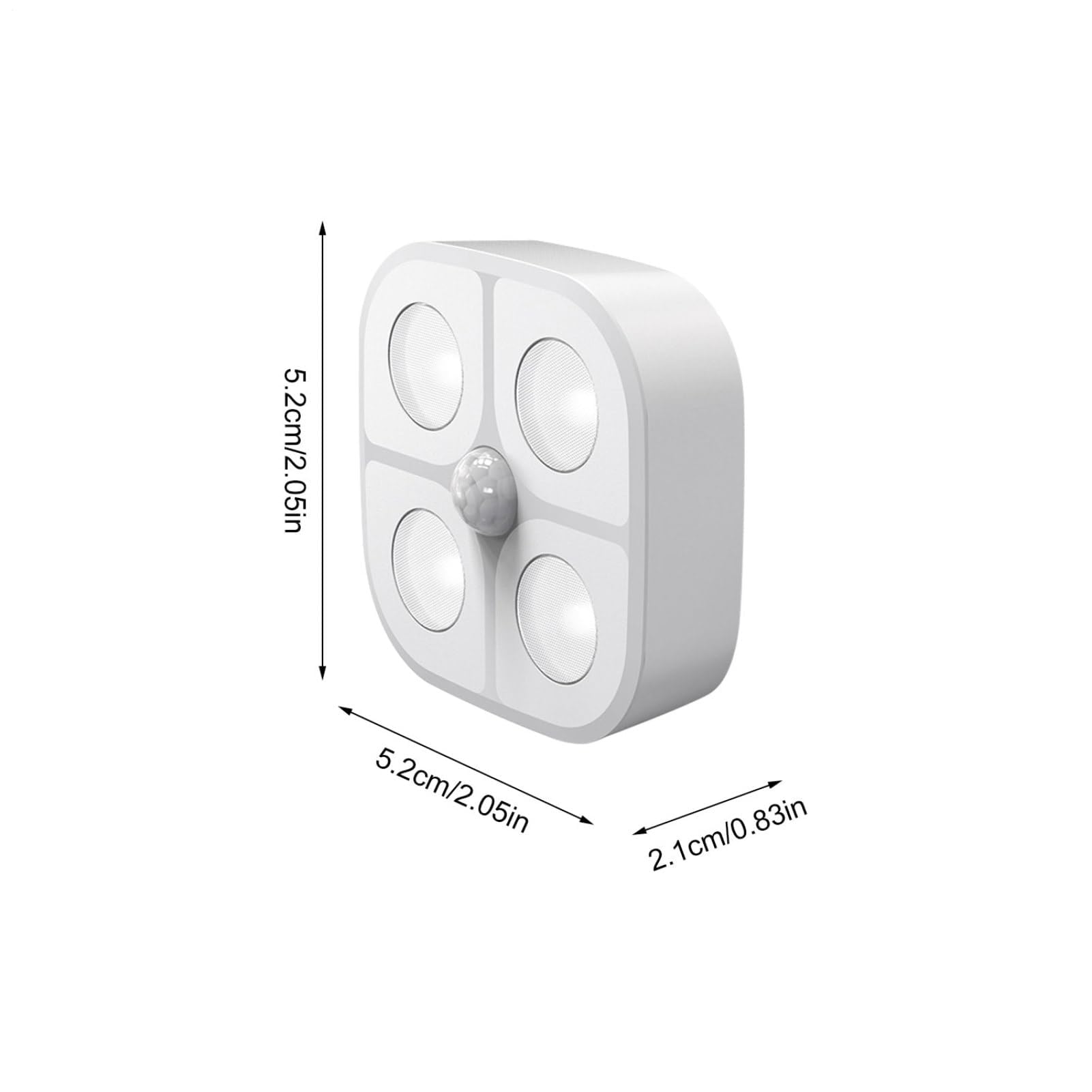 Luces de disco recargables con sensor de movimiento con estación de carga, iluminación magnética debajo del gabinete para dormitorio, sala de estar, pasillo, entrada, armario y armario