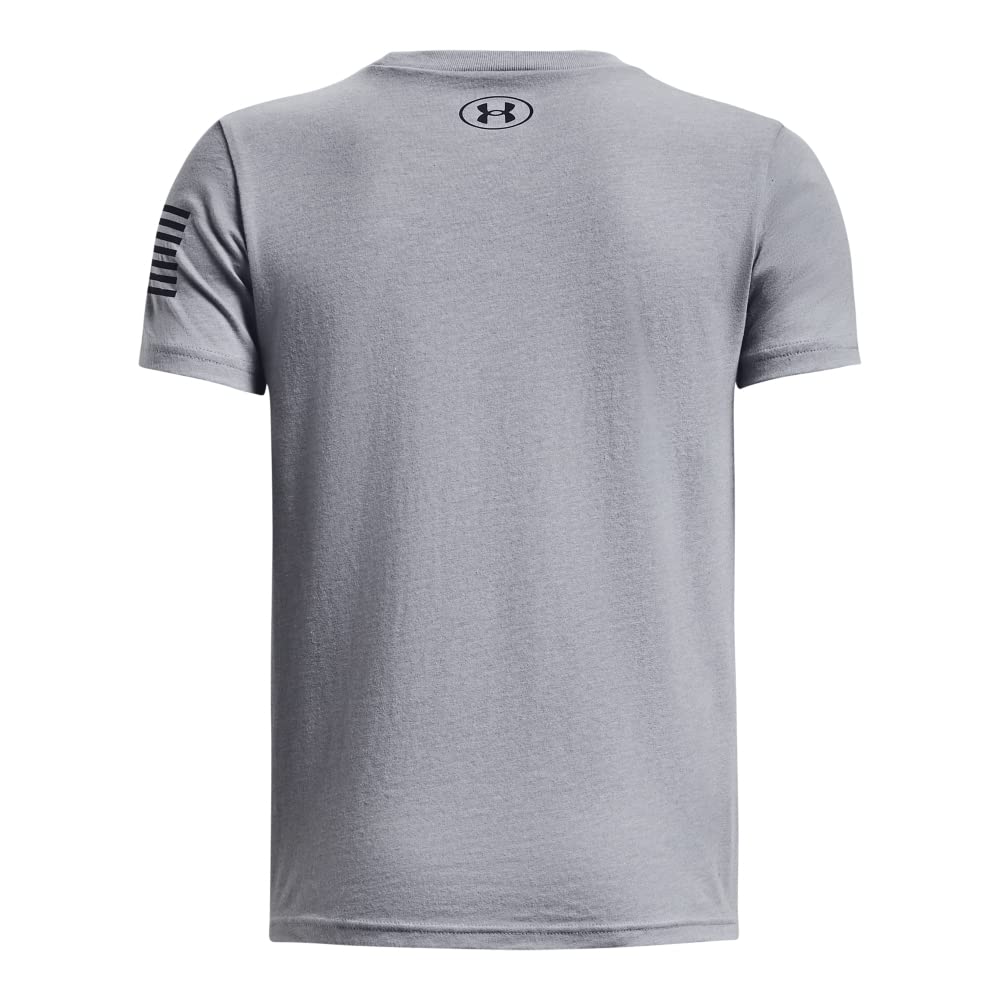 Under Armour Chłopięca koszulka z krótkim rękawem z grafiką Freedom