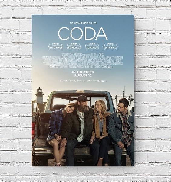 ❗超希少❗【映画館用両面印刷】コーダあいのうた　オリジナルポスター Amazon.co.jp: 映画ポスター Coda コーダ あいのうた 11×17インチ