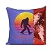 'Hide And Seek Bigfoot' cekinowa poszewka na poduszkę prezent, dekoracyjna poduszka dwustronna poszewka na poduszkę 40 x 40 cm (z wkładką)