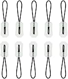 10Pcs Luminous Zipper Pulls Glow in Dark Zipper Puller Heads for Backpacks, Tents, Rucksacks, Handbags, Outdoor Gear
