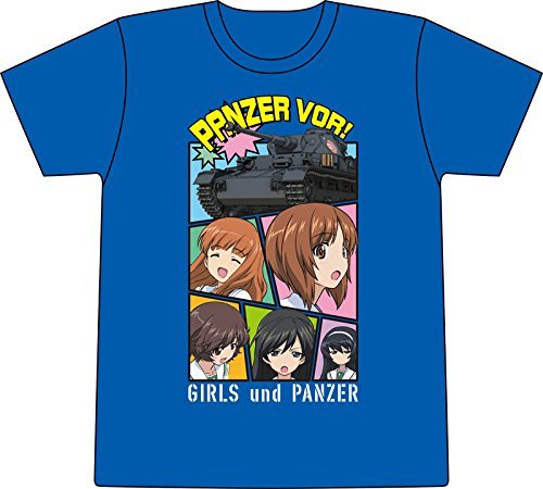 T-shirt Cosplay Girls Und Panzer - Noir, Unisexe, Manches Courtes - F13
