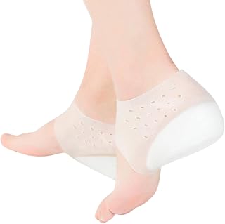 COZYVACOMFORT Silicone Heel Protectors with Invisible Height Increase – Invisible Height Increase Shoe Insole Air Cushions... Price In India