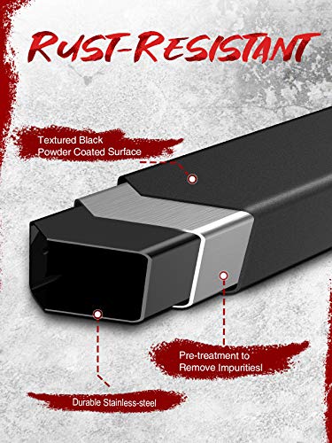 Kyx Running Boards For 2007-2018 Wrangler Jk 4 Door(Exclude 2018 Wrangler Jl Models), 5 Inches Side Steps Nerf Bars Step Rails… #TOP4