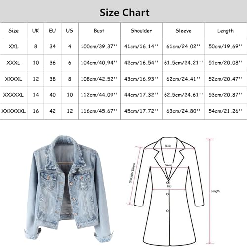 Hauts pour filles en jean avec boutonnière pour les journées chaudes