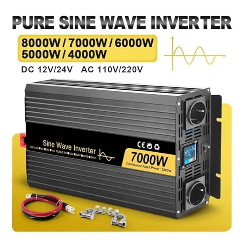 Onduleur onde sinusoïdale 7000W pour protéger ordinateur et électricité maison - 4