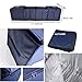 AUTOARK Foldable Multi Compartment Fabric Car Truck Van SUV Storage Basket Trunk Organizer and Cooler Set,Navy Blue,AK-009