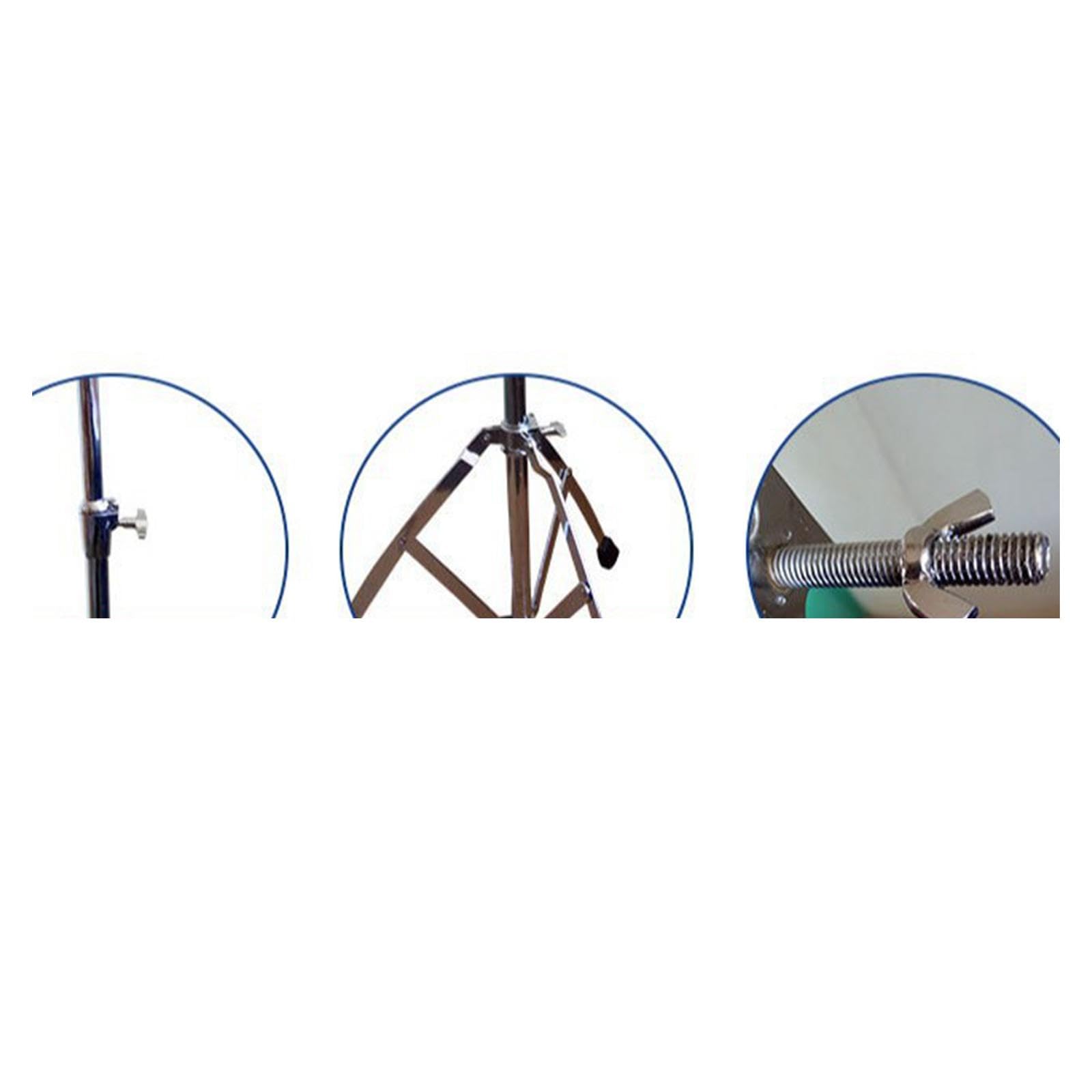 F Fityle Soporte de montaje, soporte de trípode, 25 notas, 36 notas, soporte ajustable en altura, instrumentos de campanas musicales para percusión de campanas