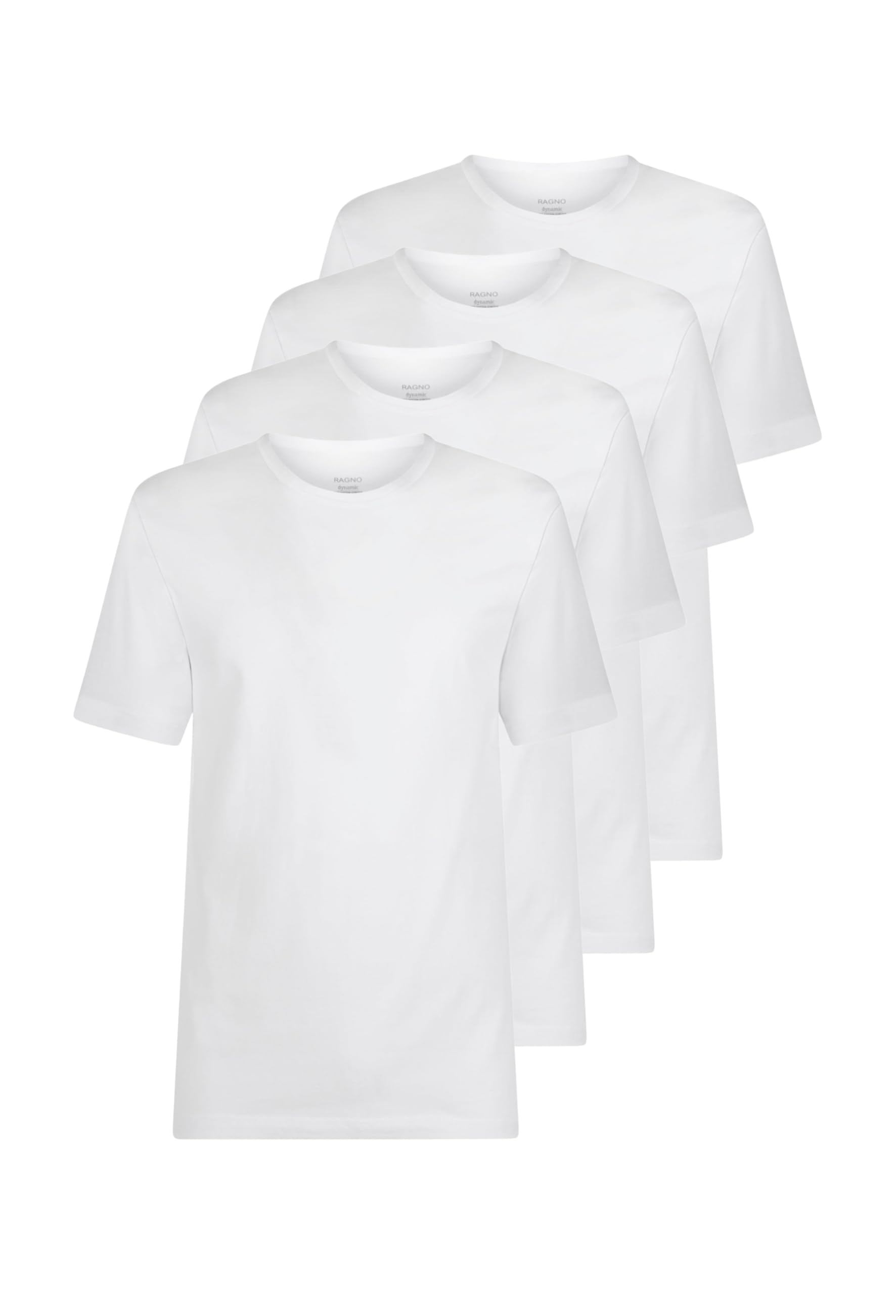 RAGNO 4 Pezzi 611477 Mezza Manica Girocollo Uomo Cotone Elasticizzato