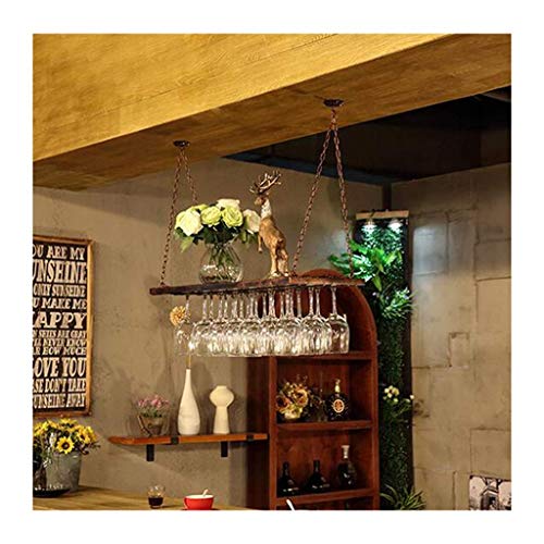 Casier à verres à pied suspendu pour salon et bar de maison - 2