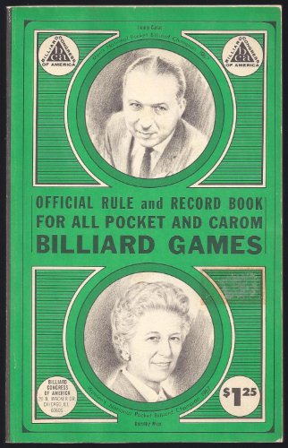 Official Rule and Record Book for All Pocket an... B000PRYOAA Book Cover
