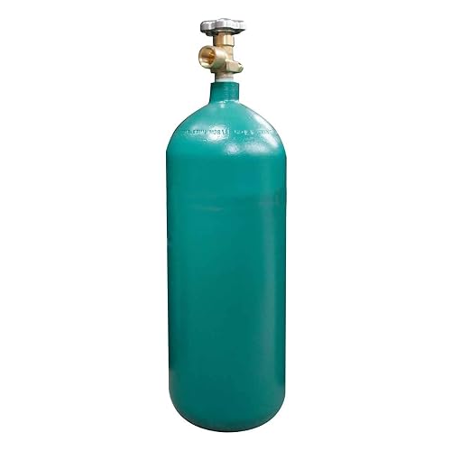 40 cu/ft Argon-Nitrogen-Helium Welding Gas Cylinder Tank CGA 580 -EMPTY
