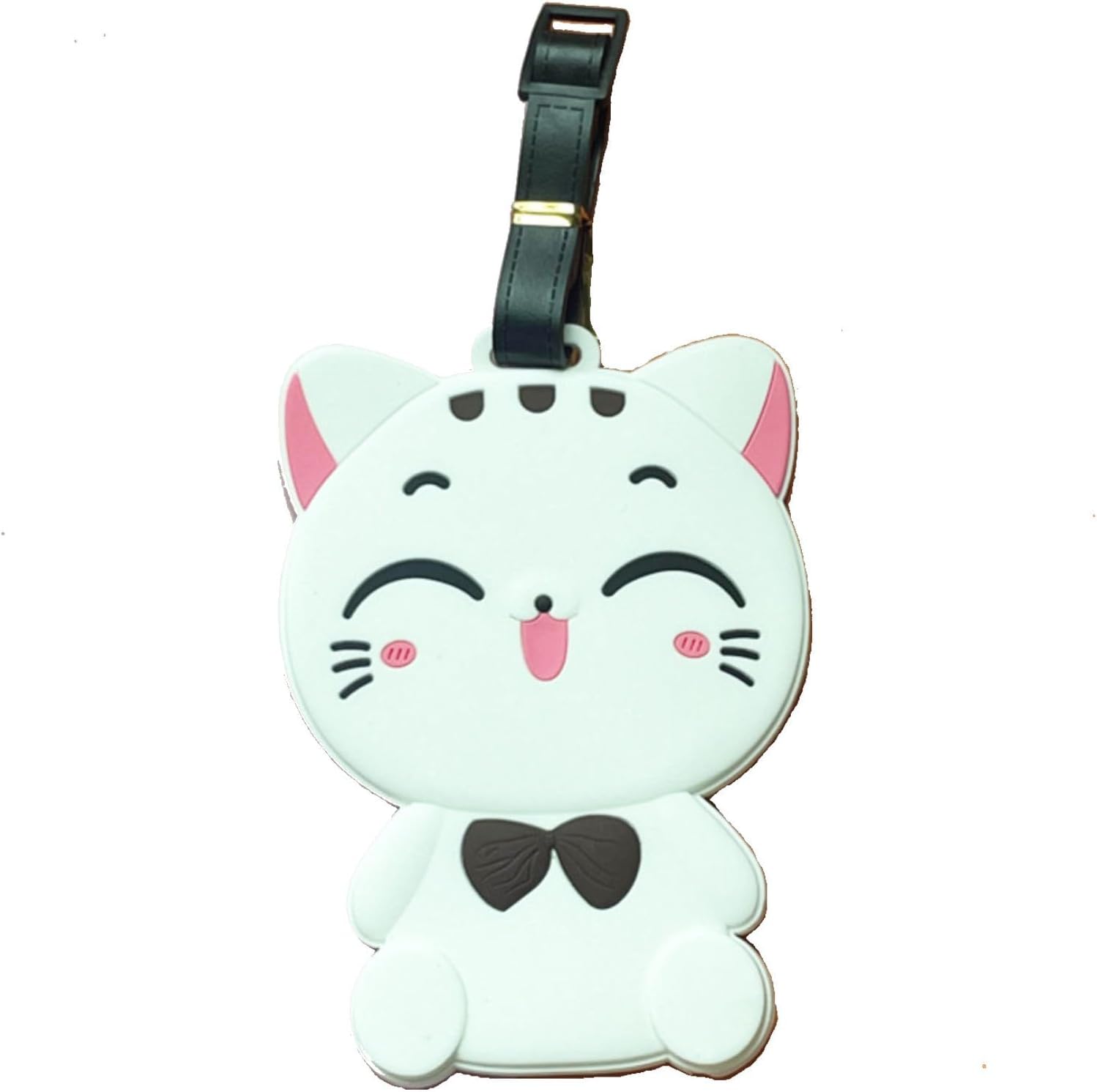 Tapp C. Travel Luggage Name Tag - Happy Face Flower
