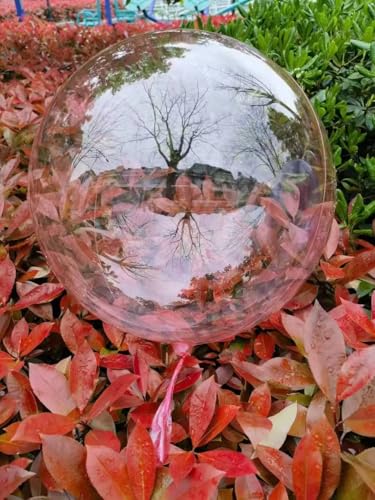 Image of 24 Inch Pink Bobo Balloons, 10PCS Bubble Clear Balloons Helium Style Large Transparent Balloon for LED Light Up Balloon Birthdays Anniversary Weddings Baby Showers Christmas Party Decorations
