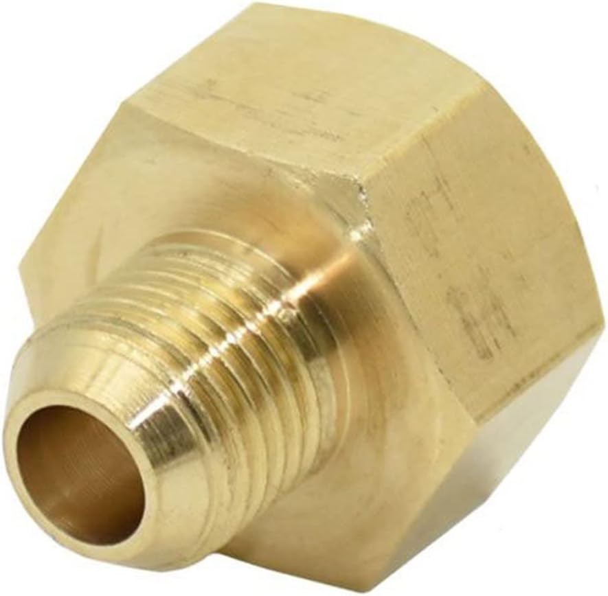 Threaded Connector，Nipple Fitting, Straight Connector，Thread Brass Bushing Reducing Connector，Fitting Connector M22 Female to M14 Male Threaded Joint Reducing Joint Threaded Connector for Sprayer High