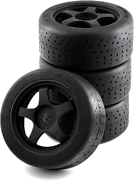 REDSPIDER 2.9" Belted RC Tires & Wheels, 17mm Hex, 102x42mm, 4PCS