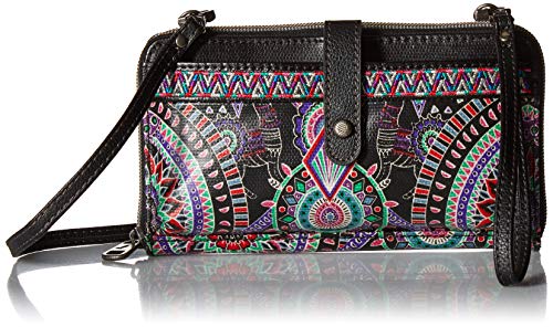 Image of Sakroots Artist Circle Large Smartphone Cross Body Phone Wallet