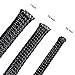Boao 50ft PET Expandable Braided Cable Sleeve, Wire Loom Braid Sleeving with 127 Pieces Shrink Tube for Audio Video and Other Home Device Cable Automotive Wire(1 Inch, 1/4 Inch, 1/2 Inch,Black)