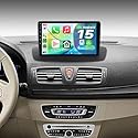 ACAVICA Autoradio für Renault Megane III 2009-2015 Android 15 Car Stereo 4+64GB Wireless Carplay 9 Zoll Touchscreen GPS-Navigation Bluetooth 5.4, WiFi 6.0, DSP, Dual USB