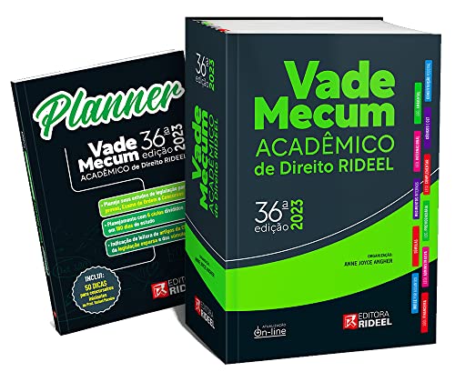 Vade Mecum Acadêmico de Direito Rideel 36ª Edição 1ª Semestre 2023 + Planner de Estudos