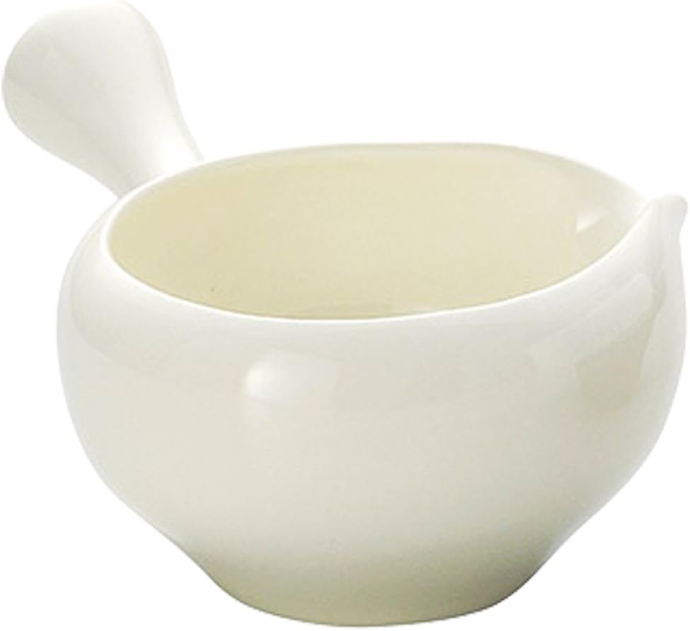 Yamashita Kogei 13043400 Tokoname Ware Yudori White Mud Plain Hot Water Sashi, 9.8 fl oz (290 cc)