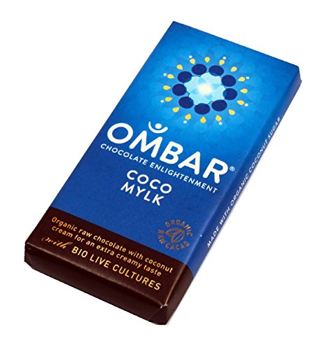 Ombar Chocolatina ecológica cruda con Crema de coco - Pack de 3 unidades de 35 gr Cover