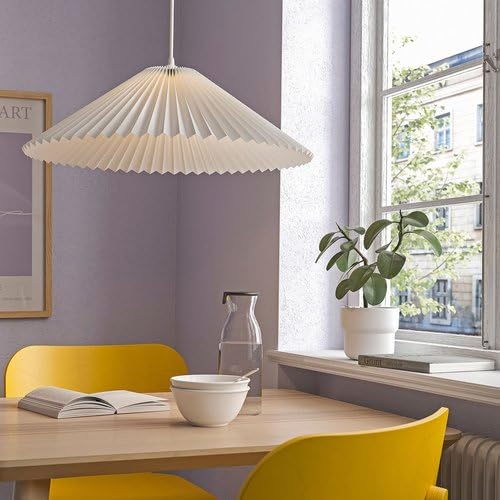 Amazon.co.jp : IKEA イケア ペンダントランプシェード プリーツ入