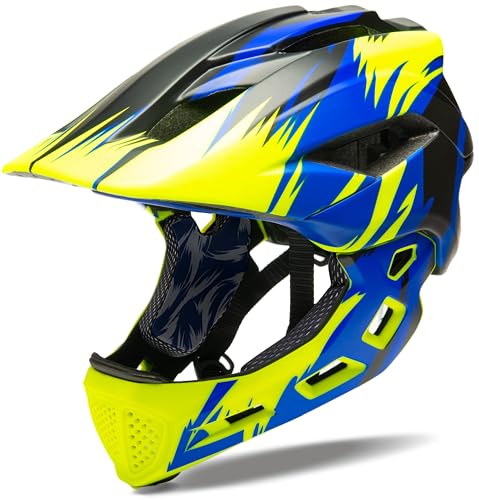 Natuway Toddler and Kids Full Face Helmet, Girl and Boy