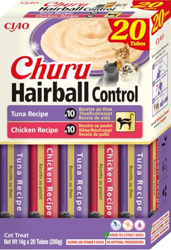 CHURU Cat VARIEDADES Hair Ball Control 20 UDS