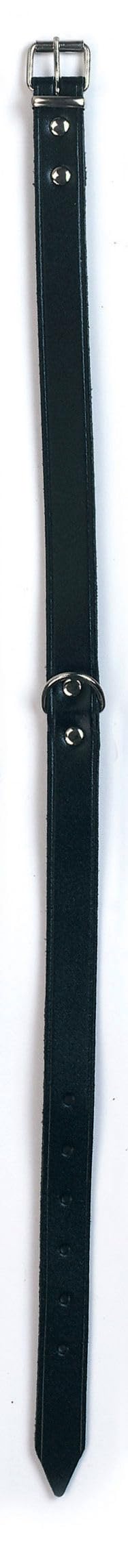 Kerbl Riveted Mexica Collar, 46-56 cm, Black