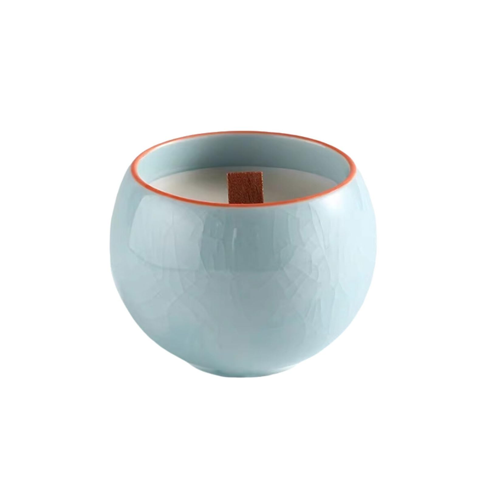 Candele in ceramica Ellipse Candele for aromaterapia naturale, di lunga durata, altamente profumate for alleviare lo stress(Chilly Cedar)