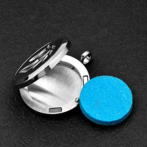 Cooljewelry Aromatherapy Essential Oil Diffuser Necklace Animals Magnetic Locket Pendant Perfume Stainless Steel Jewelry #TOP2