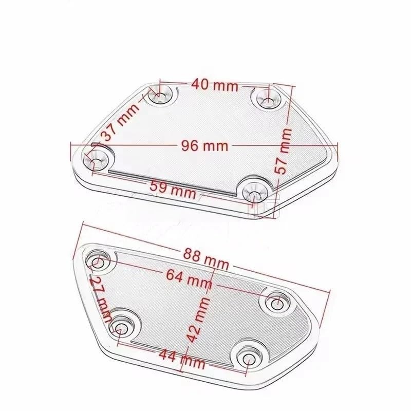 Couvercle réservoir liquide frein pour moto BMW R1250 GS Adventure - 3
