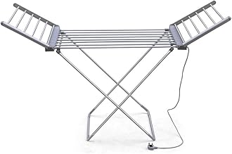Generic 50Hz/230W Wing Electric Heated Clothes Foldable Airer Stable Dryer