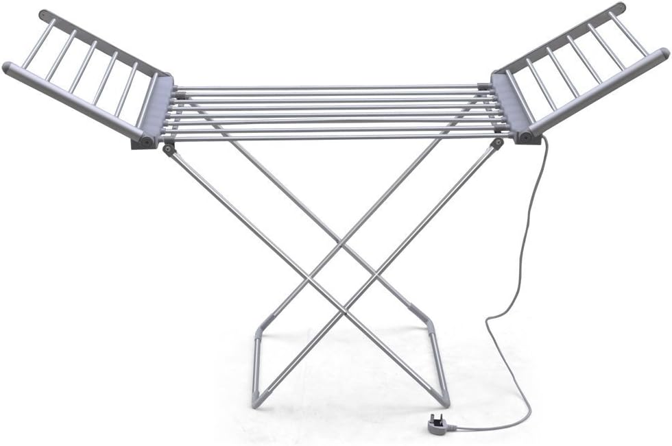 Generic 50Hz/230W Wing Electric Heated Clothes Foldable Airer Stable Dryer