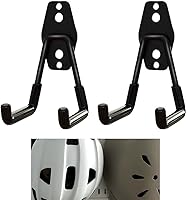 Vista 4 de Soporte de pared para casco de motocicleta, soporte de pared para casco, gancho para casco de motocicleta, soporte de pared para el hogar
