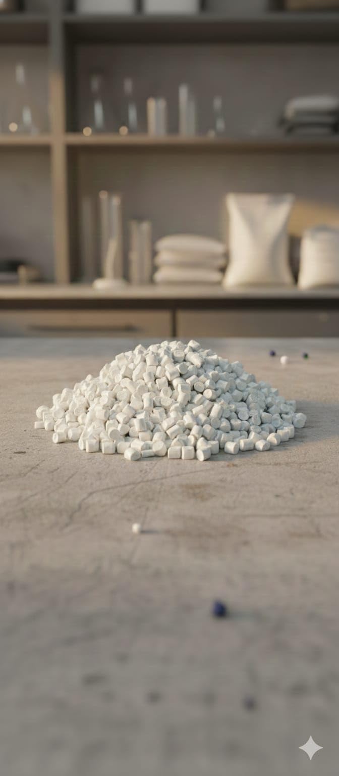 White Plastic Pellets, Industrial Grade Hot Melt Adhesive Granules, Thermoplastic Resin Material, EVA Polyolefin Polymer, Raw Material for Injection Moulding (6 kg)-image-36