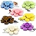 DEYBBY Scented Tealight Candles, Long Lasting Soywax Tea Candle Used for All of Holders|Clear Cup|12 Counts|Up to 4 Hour Burn Time|Coffee