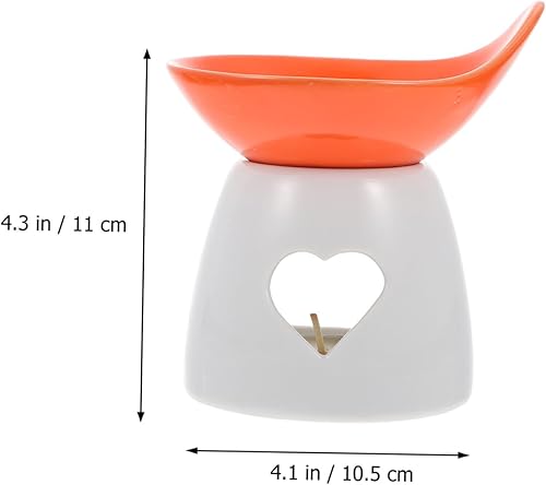 Miniatura 6 de BRIGHTFUFU 1 Unidades de fondue de chocolate estufa de fondue de cocina olla de fondue de vela fabricante de fondue de cerámica olla de fondue de