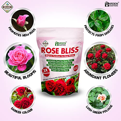 Image of Rose Bliss Fertilizer for Rose Plants | Bloom Booster for Flowering & Growth | Promotes Healthy Roots & More Flowers (1Kg)