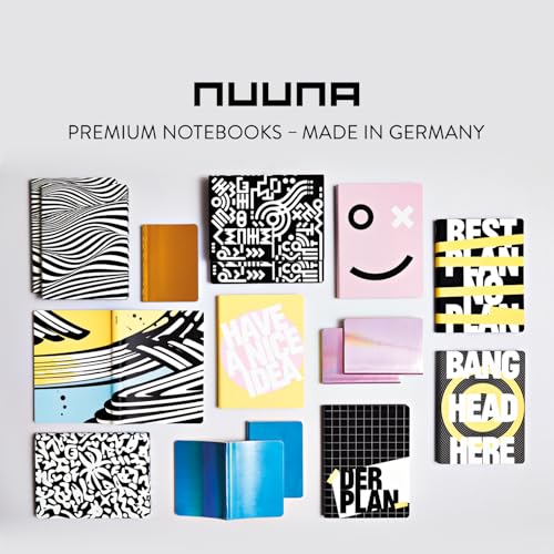 Carnet de notes Nuuna Graphic L Metropolis avec pages blanches numérotées - 8